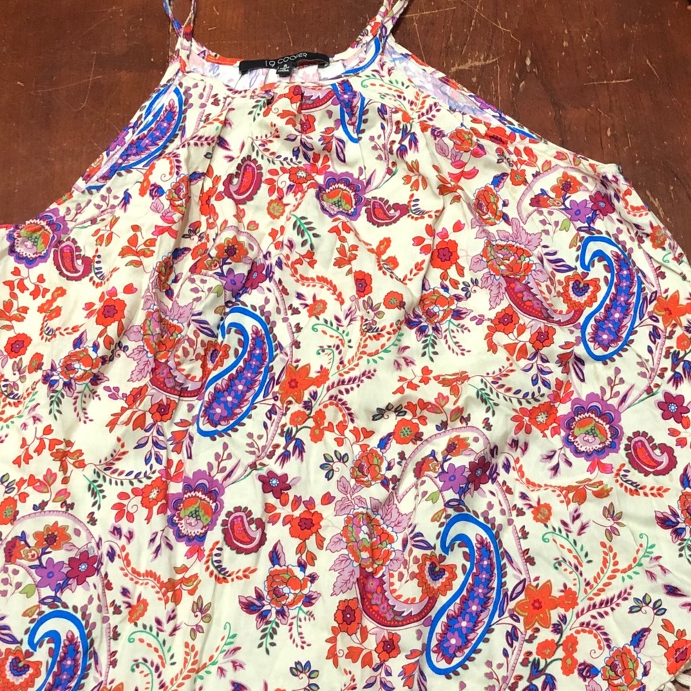 19 Cooper Floral Blouse Sz Small